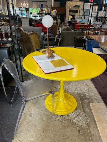 Restoration Hardware 20th C. Chrysanthemum Table