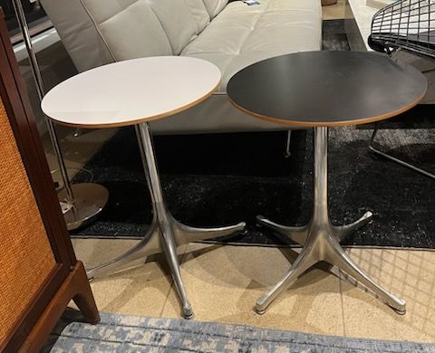 Vintage Herman Miller Nelson Pedestal Side Table