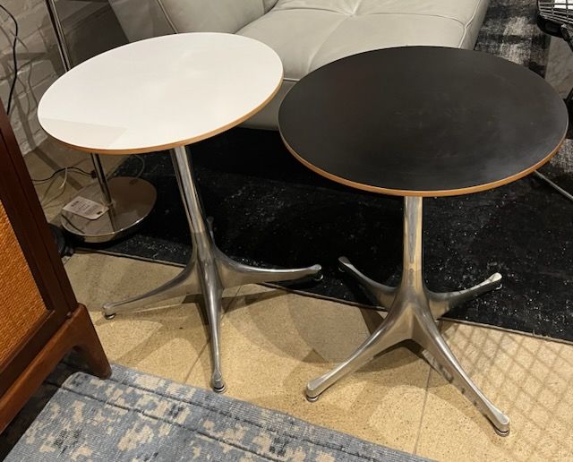 Vintage Herman Miller Nelson Pedestal Side Table