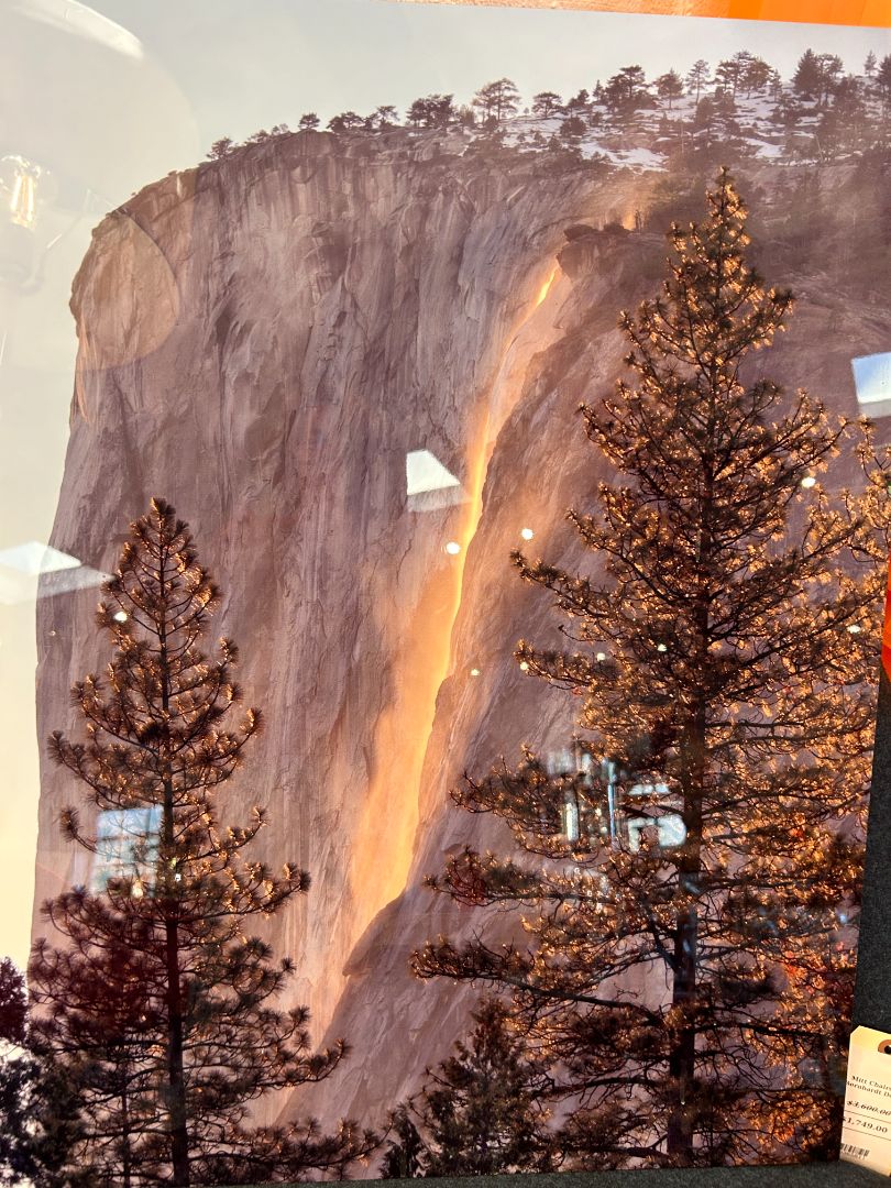 Custom Yosemite Photograph Captured Light on Aluminum