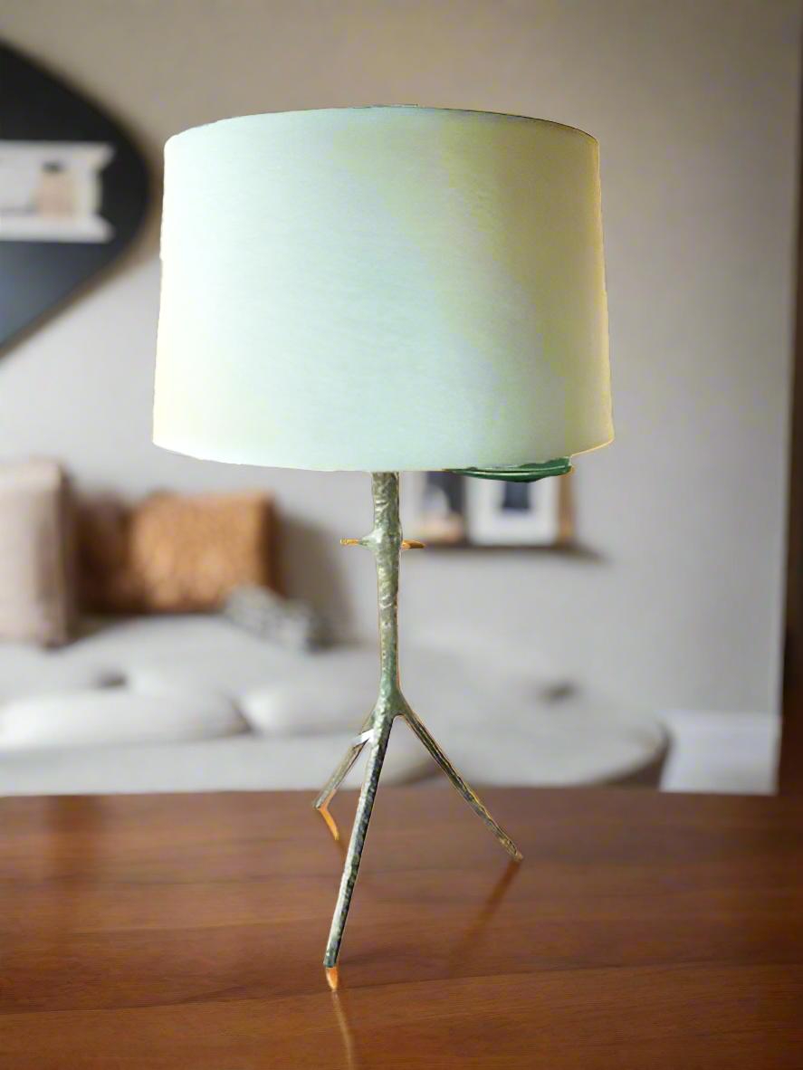 Felix Agostini Brass Branch Lamp