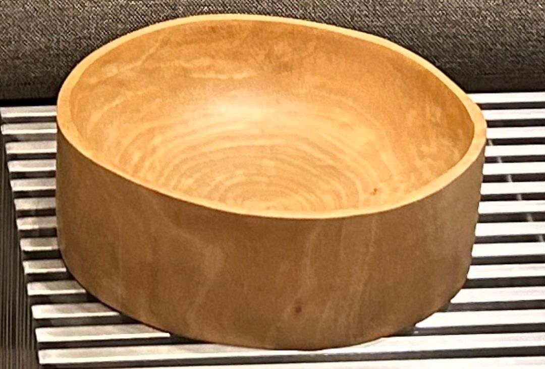 Chunky Mod Wood Bowl