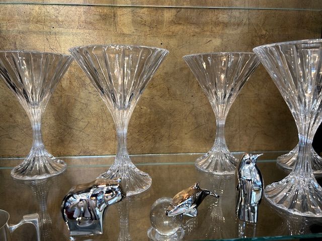 Vintage Mikasa Parklane Martini Glasses