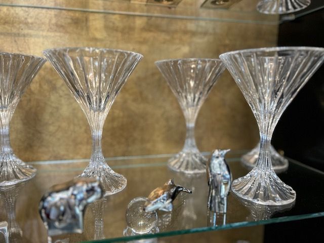 Vintage Mikasa Parklane Martini Glasses