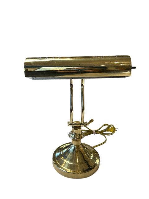 Vintage Brass Piano/desk lamp