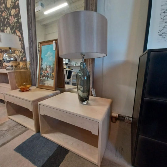 Carter Nightstand By Croft House. Hadmade in LA. (orig. retail $2500 each)