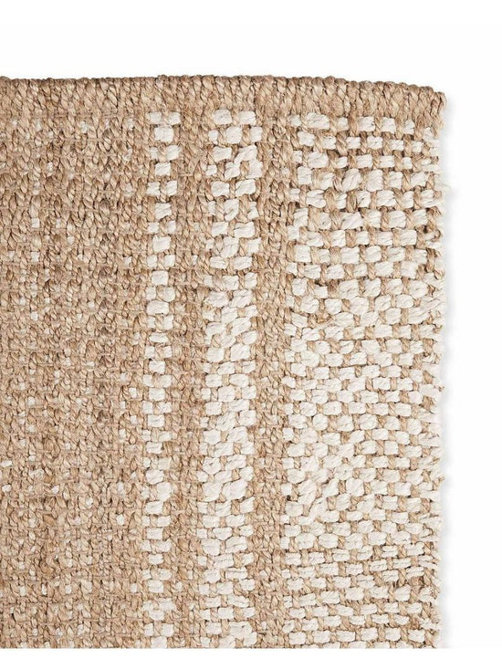 *Striped Jute Mat by Serena & Lily. Staging Item. ( Reg. Retail $348)