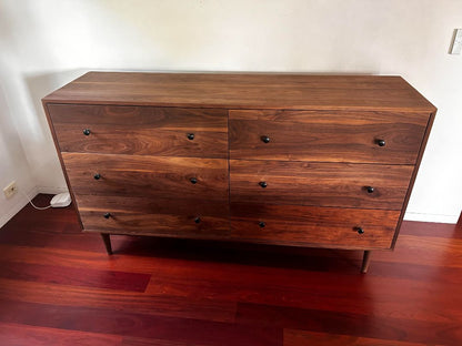 *Mid Century Modern Dresser. Solid Walnut. Medley Home - Atten