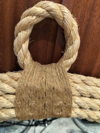 Nautical Rope Round Mirror.