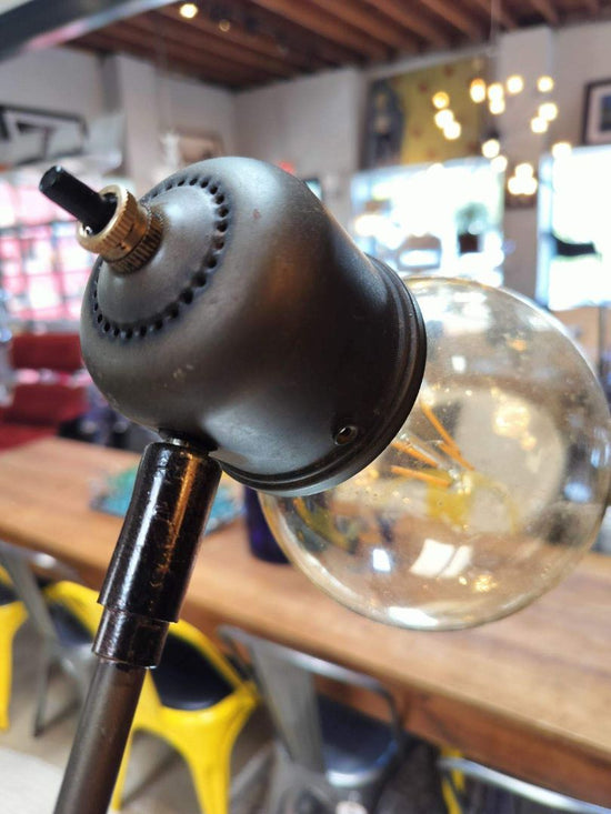 Vintage Custom Industrial Mechanics Lamp