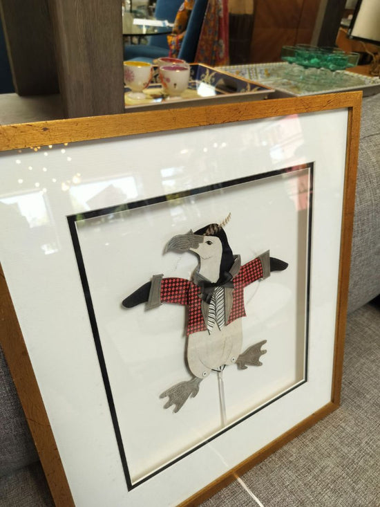 Original Artwork Original Artwork by Dee Ann Segula (1953 – 2011). Penguin.