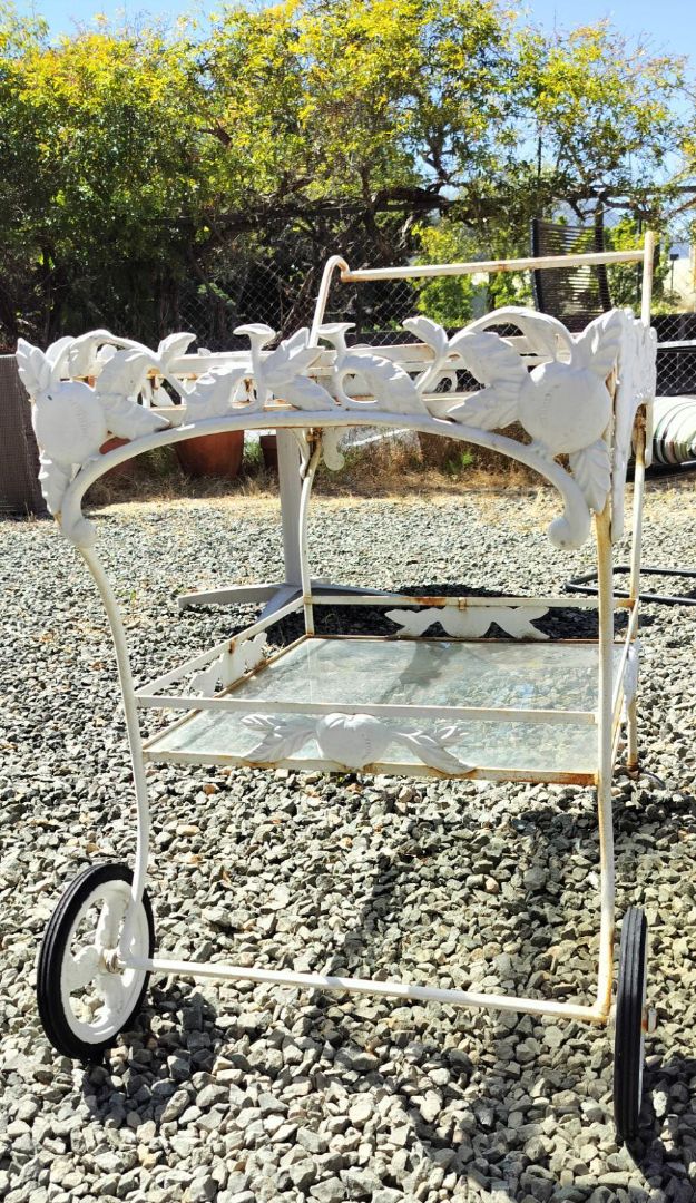 Vintage Outdoor Bar/ Flower Cart