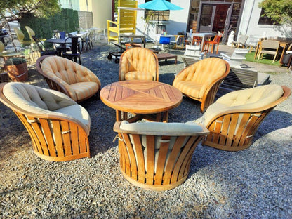 Summit Outdoor Coffee Table in Solid Teak (Est. Retail $5,000)