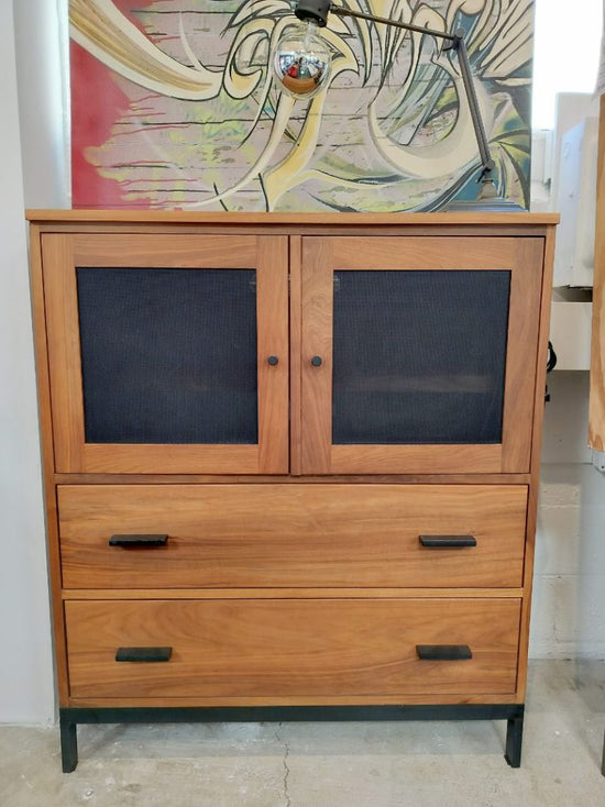 Room & Board- Linear Custom Designed Cabinet in Walnut