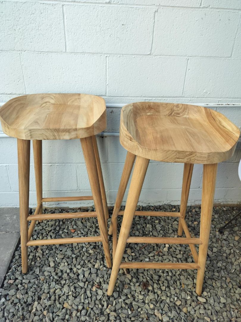 Harbour Noosa Backless Bar Stool  -BRAND NEW. EACH