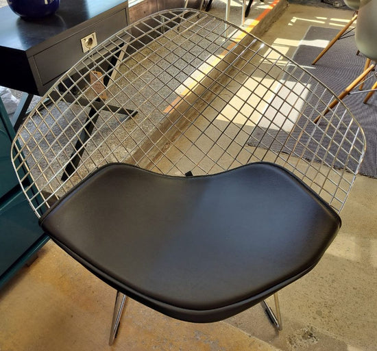 Bertoia Style Diamond Chair in Chrome