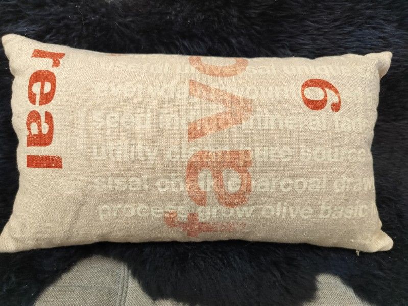 Eco-Terric Cotton &amp; Linen Pillow - Showroom Sample. EACH