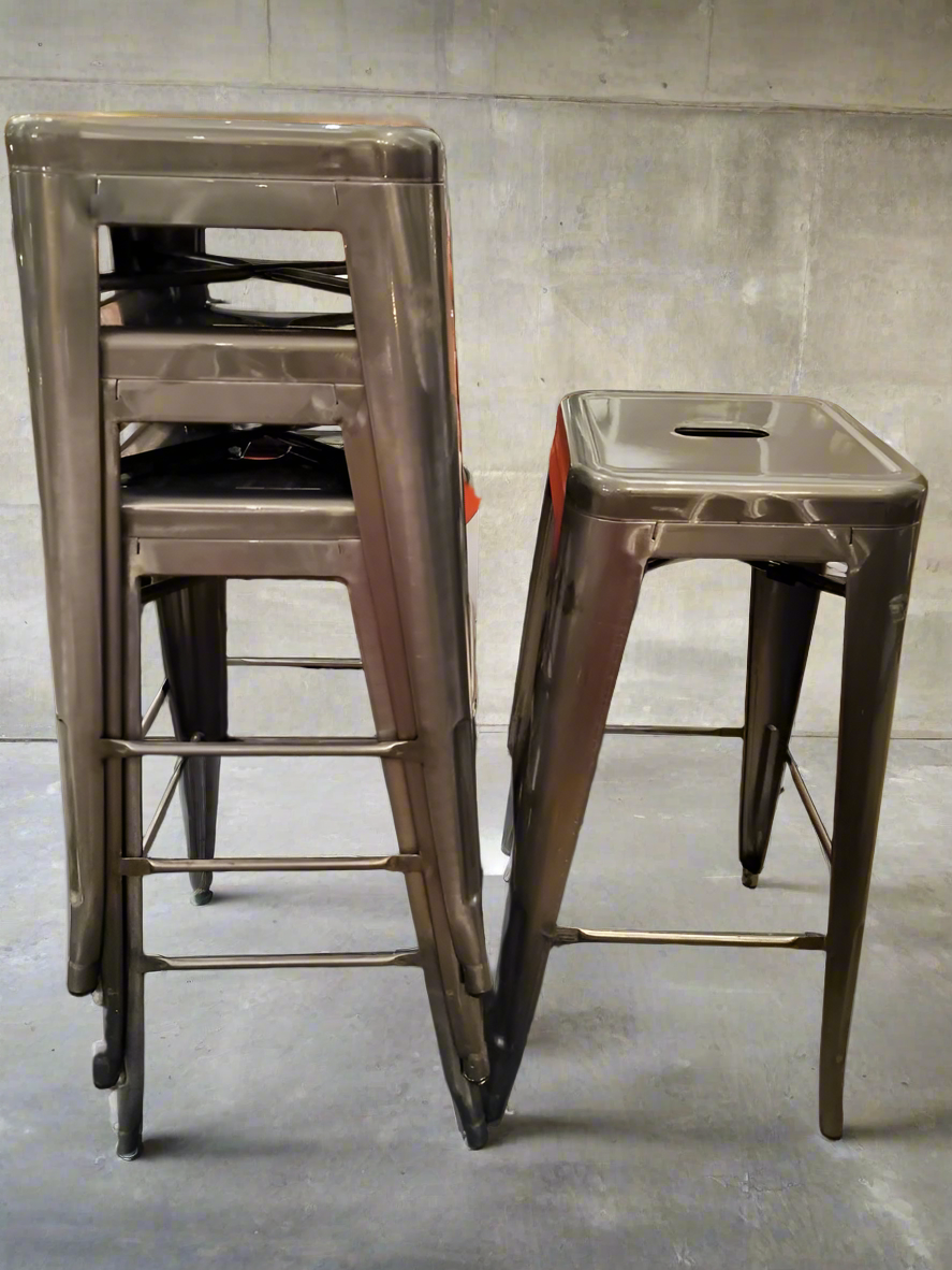 Industrial Style Stool, Bar Height. EACH