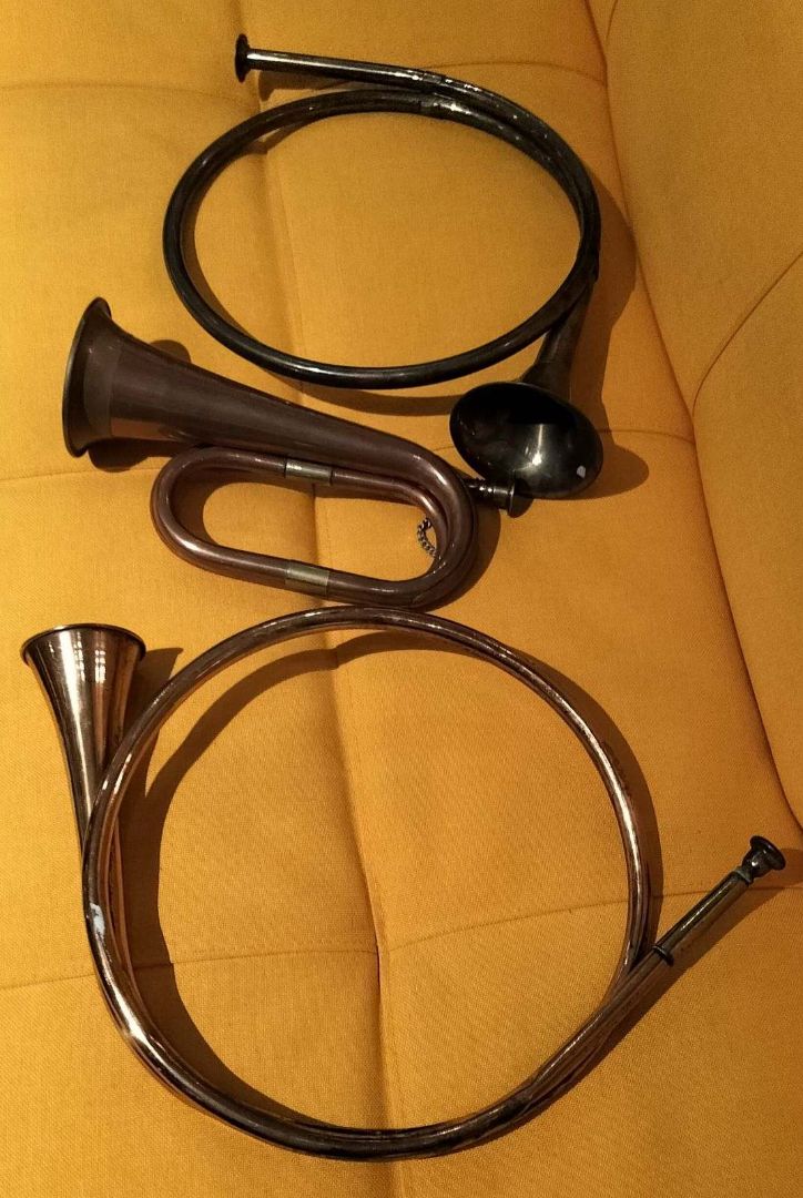 Vintage Copper &amp; Brass Horn/ Trumpet