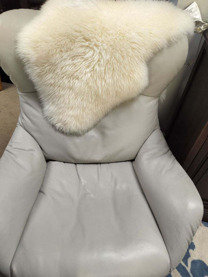 Sheepskin Rug by Room &amp; Board.