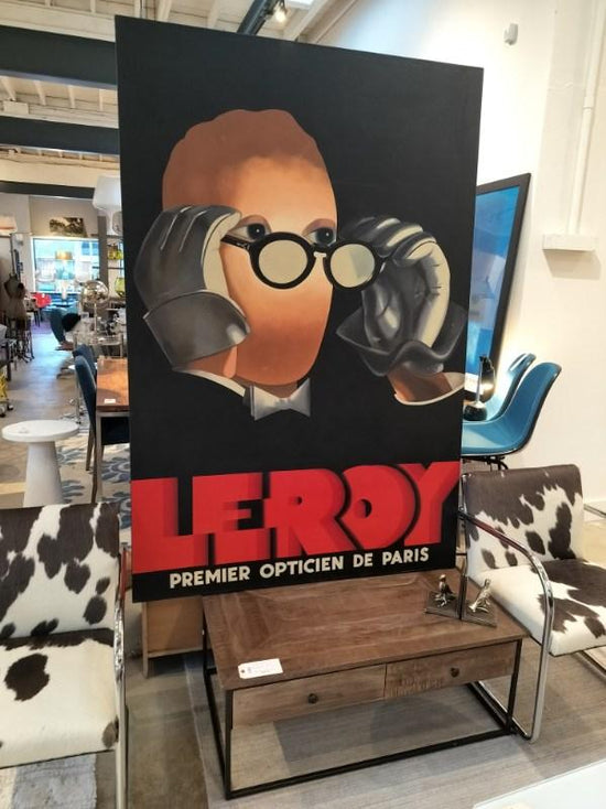 "Leroy" Premier Opticien De Paris Original Painting