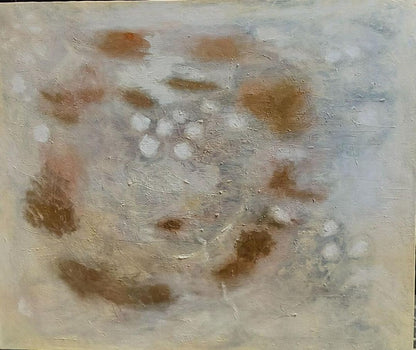 JoAnn Hughes Original Oil on Canvas &quot;The Circle is The Gate&quot;