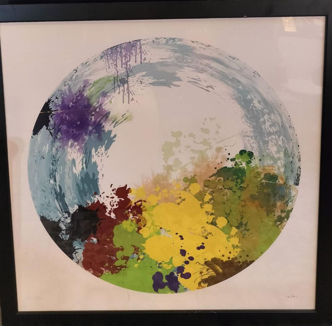 Earth Layers Giclee Print in Gramercy Black Frame (Reg. $279)