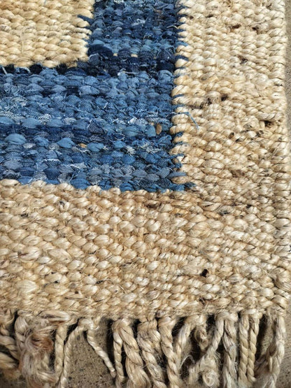 Serena &amp; Lily Jute Border Runner. Staging. (Reg. $328)