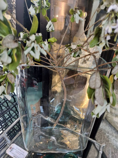 Extra Large Clear Glass Vase