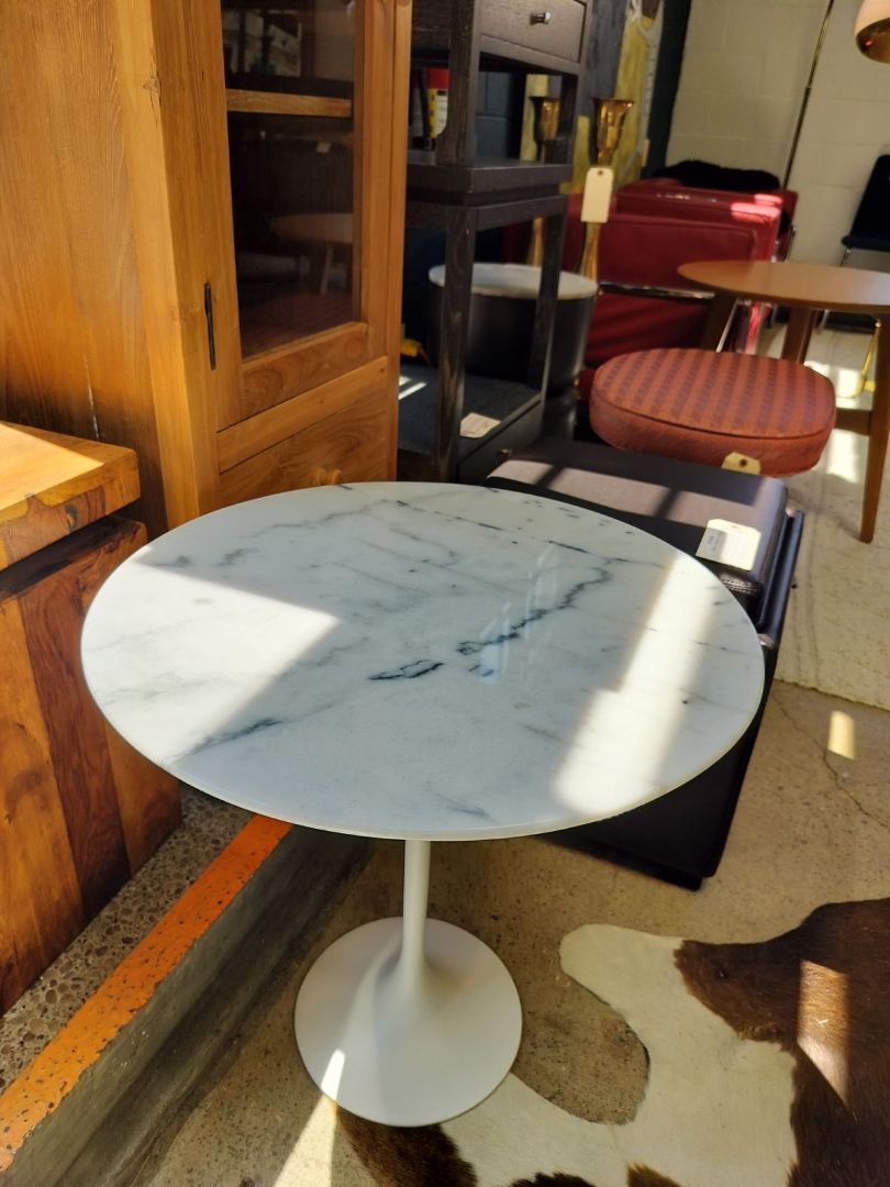 Marble Tulip Side Table         EACH