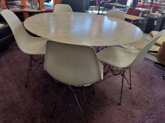 DWR Eames Molded Plastic Chairs SET OF 5