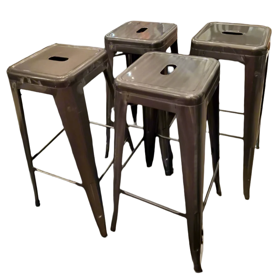 Industrial Style Stool, Bar Height. EACH