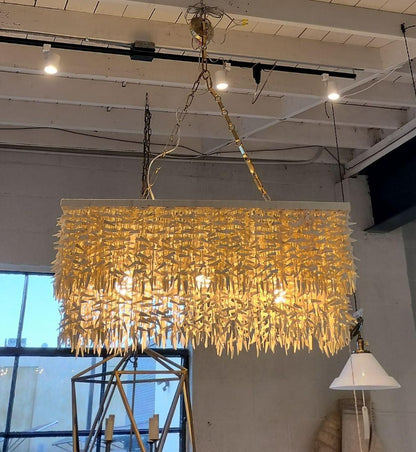 Biscayne Chandelier by Serena &amp; lily. Staging Item. (Reg Retail $3498)