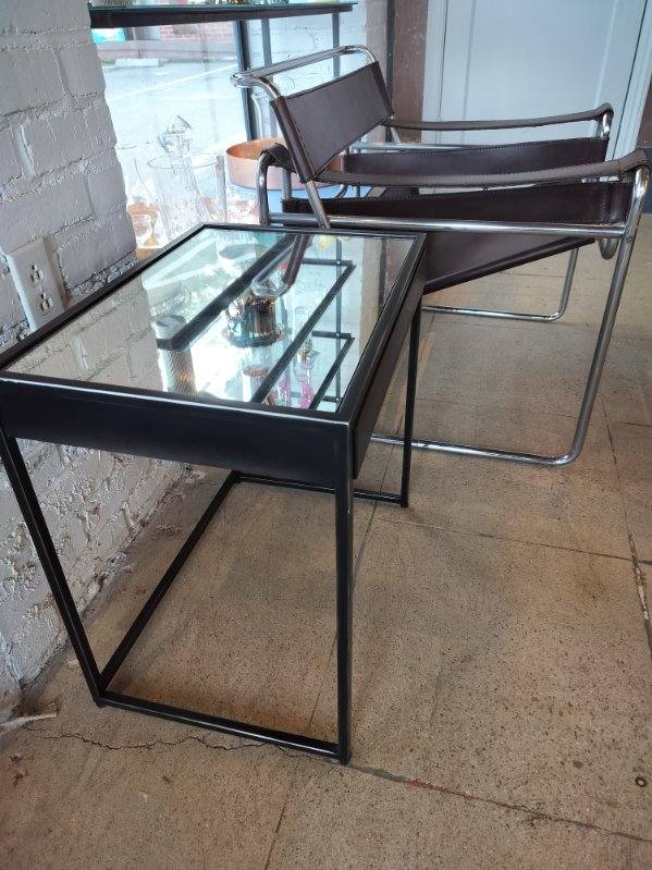 RH Gramercy Side Table w Drawer.