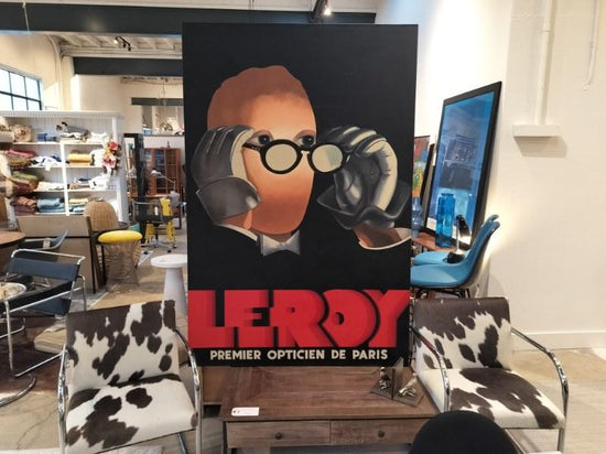 "Leroy" Premier Opticien De Paris Original Painting