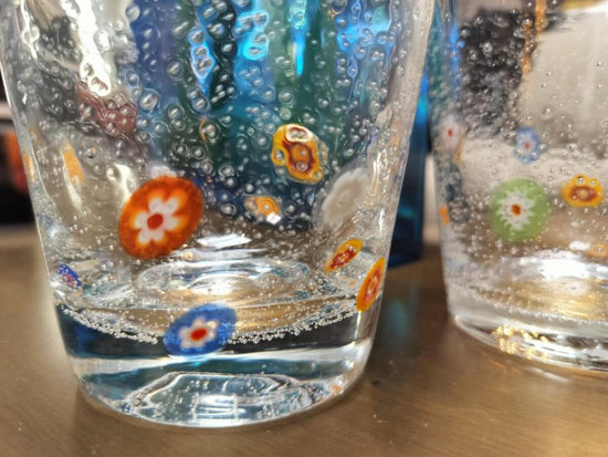 Millefiori Italian Murano Glasses