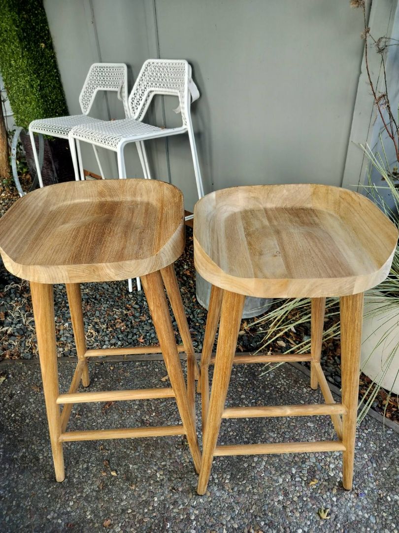 Harbour Noosa Backless Bar Stool  -BRAND NEW. EACH