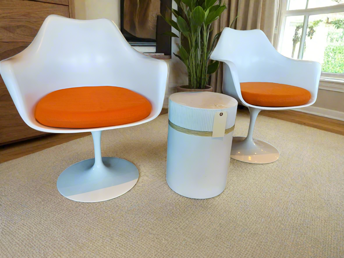 Knoll Swivel Tulip Arm Chair. EACH