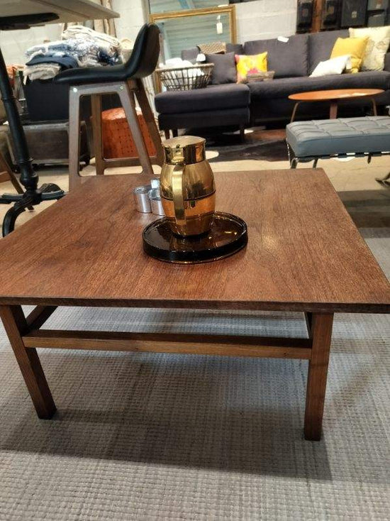 Vintage Rustic Square Coffee Table.