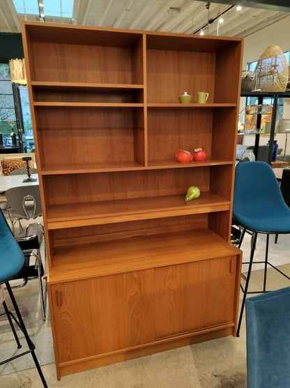 *MCM Scandinavian Danish Teak Wall Unit. Circa 1960&