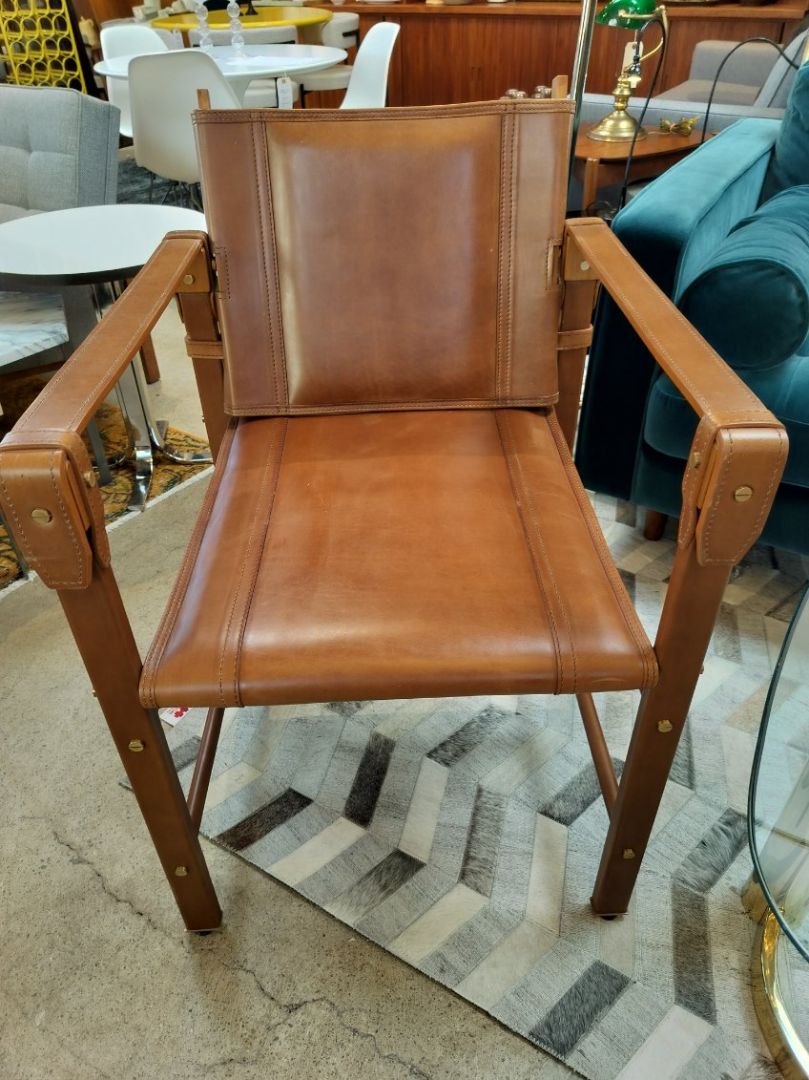 Palecek Expedition Leather Arm Chair. EACH