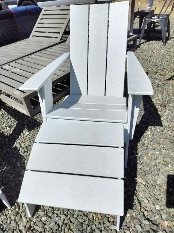 Loll Adirondack Chair &amp; Foot Stool (2 Pcs Set)  EACH