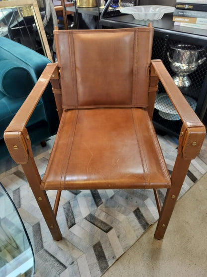 Palecek Expedition Leather Arm Chair. EACH