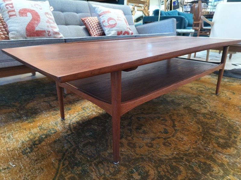 MCM Grete Jalk Danish Teak Coffee Table