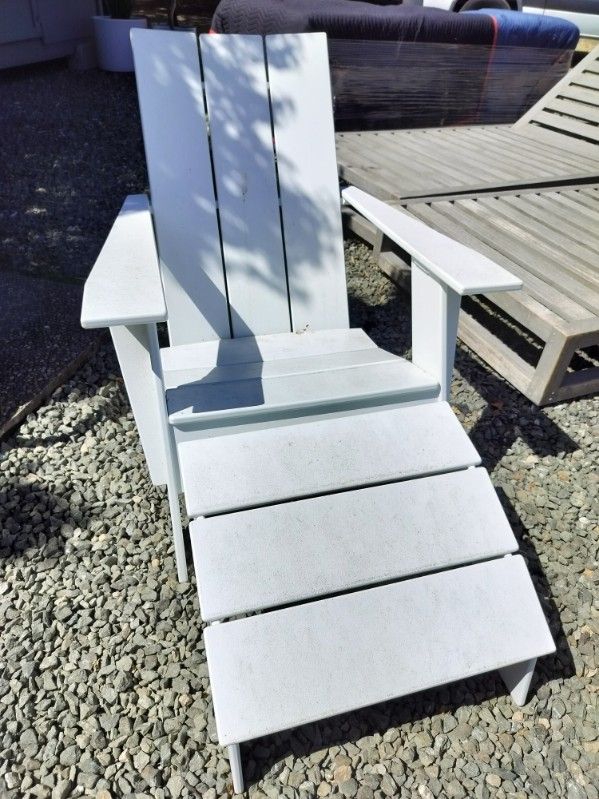 Loll Adirondack Chair &amp; Foot Stool (2 Pcs Set)  EACH