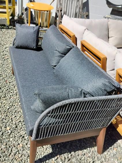 Article Outdoor Charcoal Gray Sofa