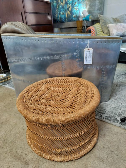 Vintage Occasional Tables in Natural Fiber (SET OF 4)