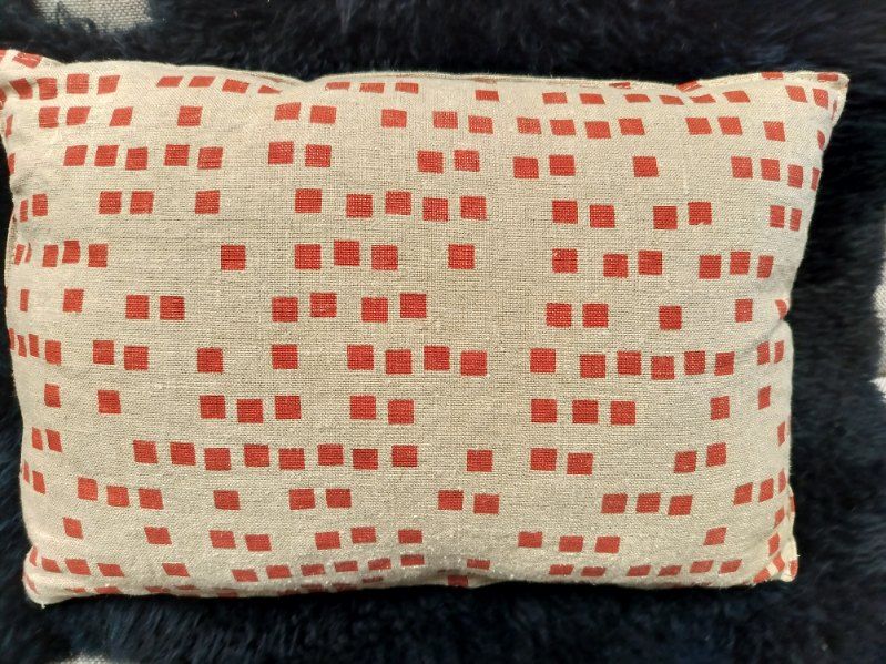 Eco-Terric Cotton &amp; Linen Pillow - Showroom Sample. EACH