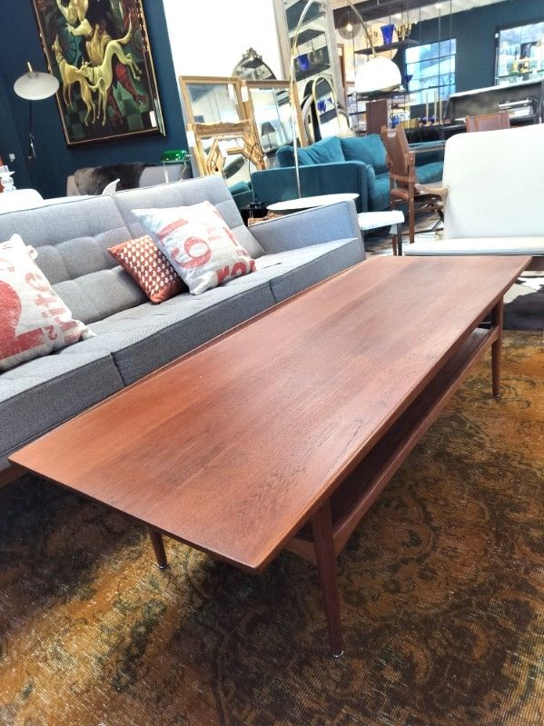 MCM Grete Jalk Danish Teak Coffee Table