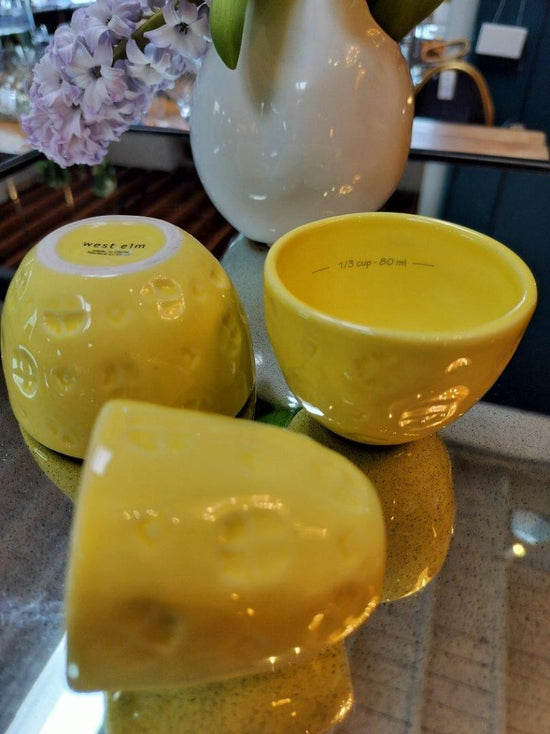 West Elm Ceramic Cups   SET OF 3